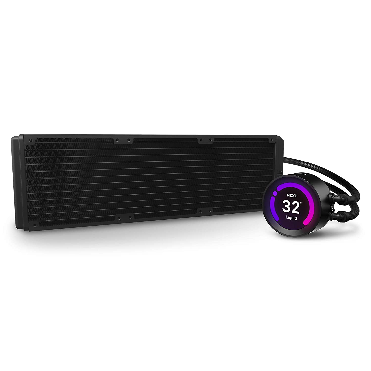 NZXT Kraken Z73 360mm AIO Liquid Cooler with LCD Display-AIO Liquid Coolers-NZXT-computerspace