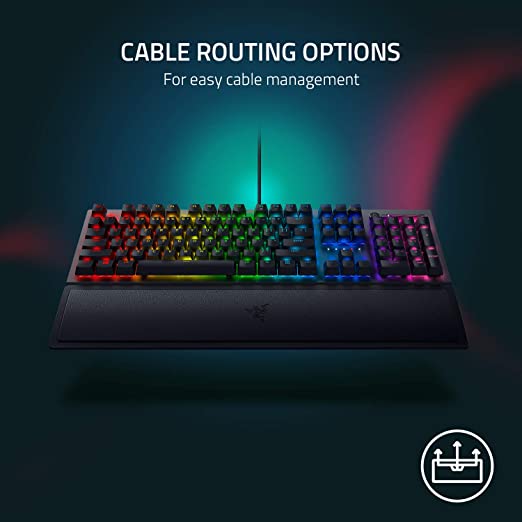 Razer BlackWidow V3 Black Mechanical Gaming Keyboard with Razer Chroma RGB Green Switch RZ03-03540100-R3M1-KEYBOARD-RAZER-computerspace