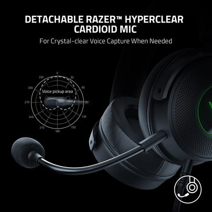 Razer Kraken V3 Wired USB Gaming Headset - RZ04-03770200-R3M1