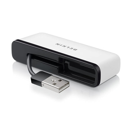Belkin 4-Port USB to USB 2.0 Ultra-Mini Hub Adapter for MacBook,Laptop and Desktop-USB Hub-computerspace