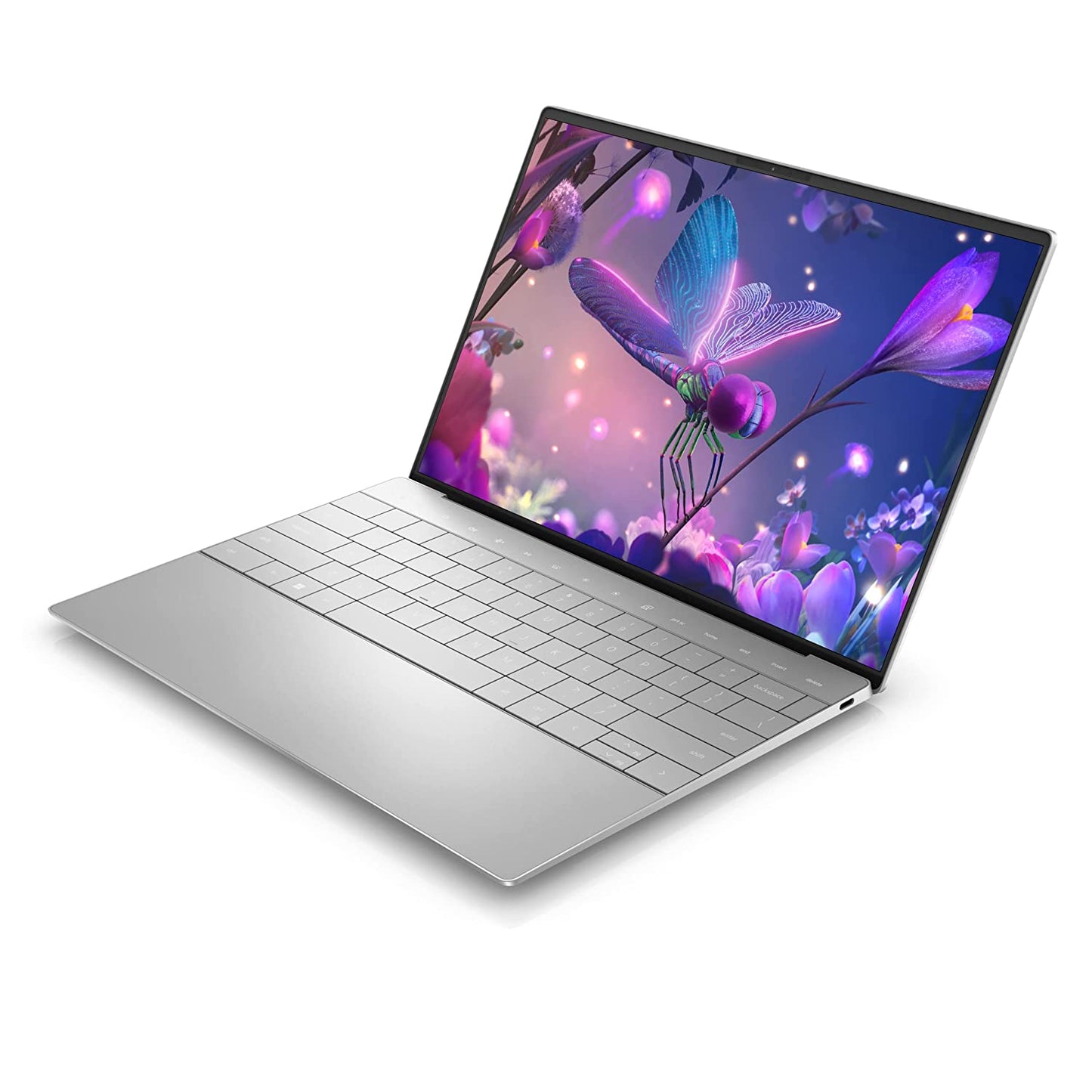 Dell XPS 13 Plus Laptop Intel i5-1240P 16GB LP DDR5 & 512GB SSD Win 11 + Office H&S 2021 13.4" UDH+ AR Infinity Edge 500 nits Touch Backlit Keyboard Fingerprint Reader Platinum D560072WIN9S