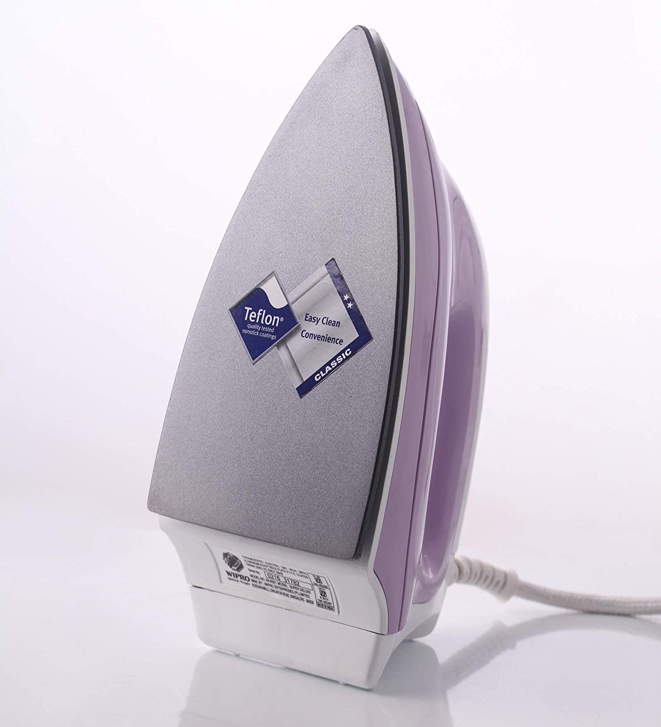 Wipro Smartlife Super Delux Dry Iron- 1000 Watt ( Purple )