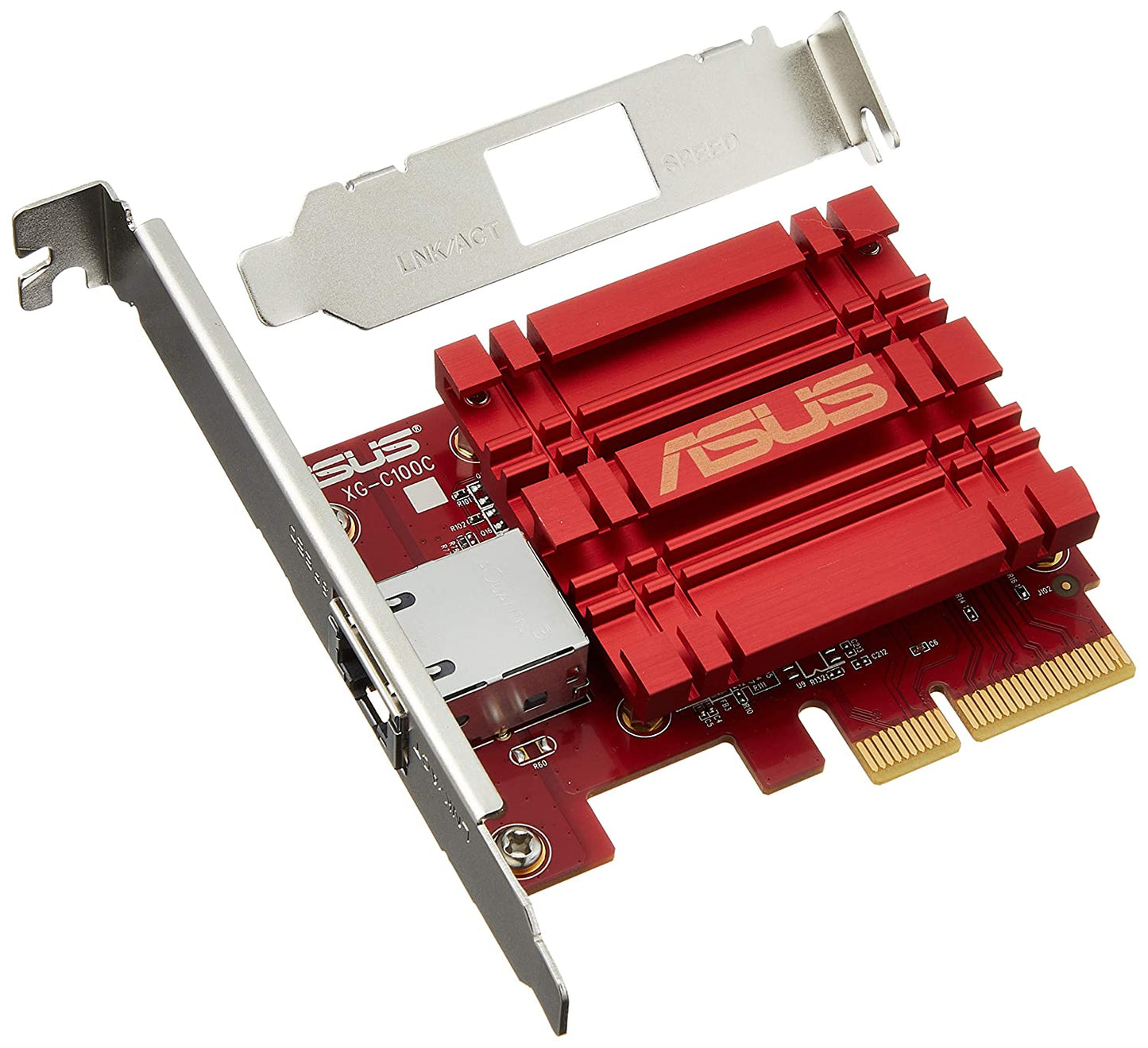 ASUS XG-C100C 10G Network Adapter PCI-E x4 Card with Single RJ-45 Port (XG-C100C)