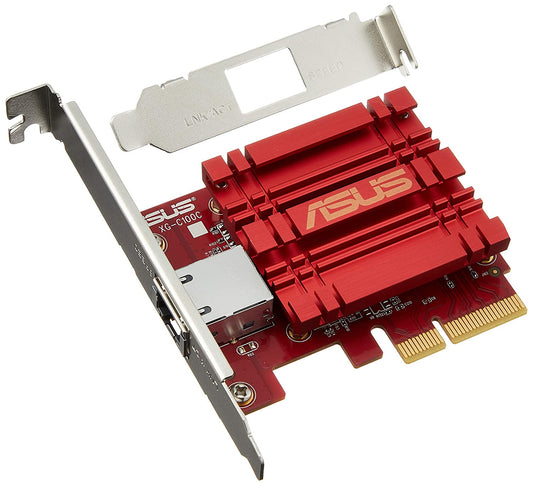 ASUS XG-C100C 10G Network Adapter PCI-E x4 Card with Single RJ-45 Port (XG-C100C)-Network Adapter-ASUS-computerspace