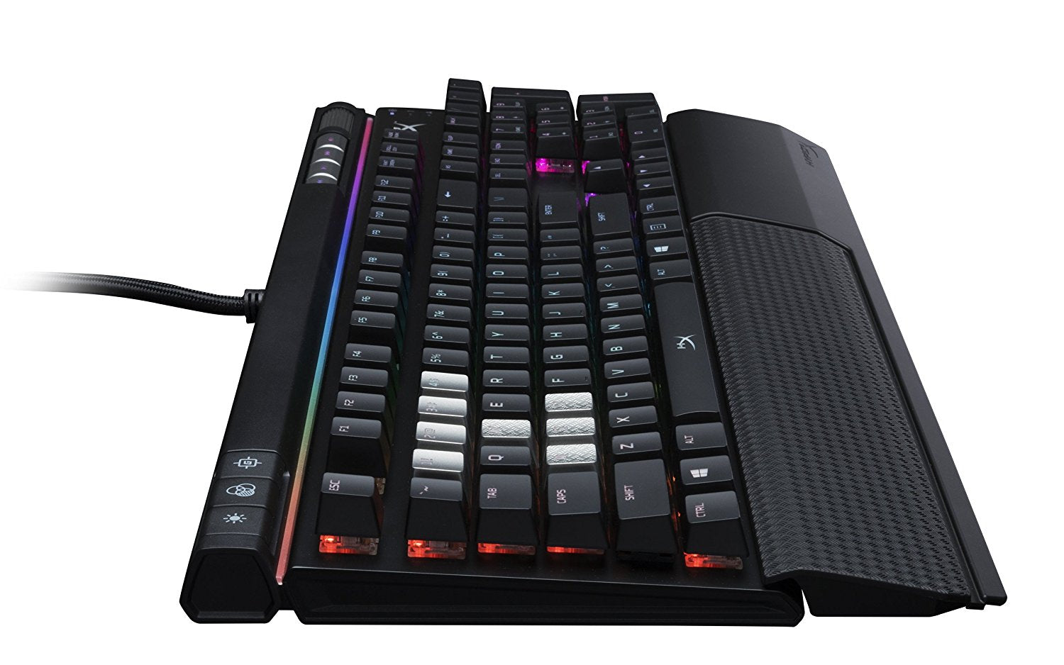 HyperX Alloy Elite RGB LED Cherry MX Red Mechanical Gaming Keyboard (Black)