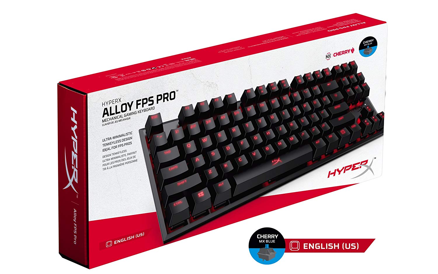 HyperX Alloy FPS Pro Tenkeyless Mechanical Gaming Keyboard (Cherry MX Blue)