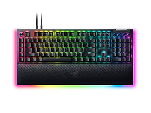 Razer BlackWidow V4 Pro Mechanical Gaming Keyboard Green Switch US Layout F RZ03-04680100-R3M1RML-KEYBOARD-RAZER-computerspace