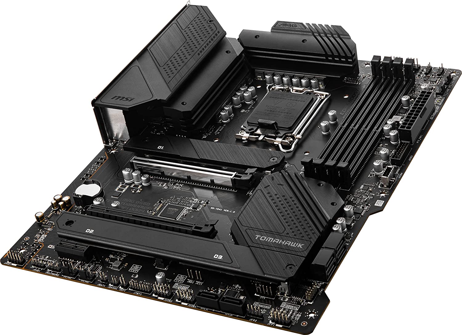 MSI MAG B660 Tomahawk WiFi DDR4 Gaming Motherboard (ATX, 12th Gen Intel Core, LGA 1700 Socket, DDR4, PCIe 4, 2.5G LAN, M.2 Slots, Wi-Fi 6)-Motherboard-MSI-computerspace
