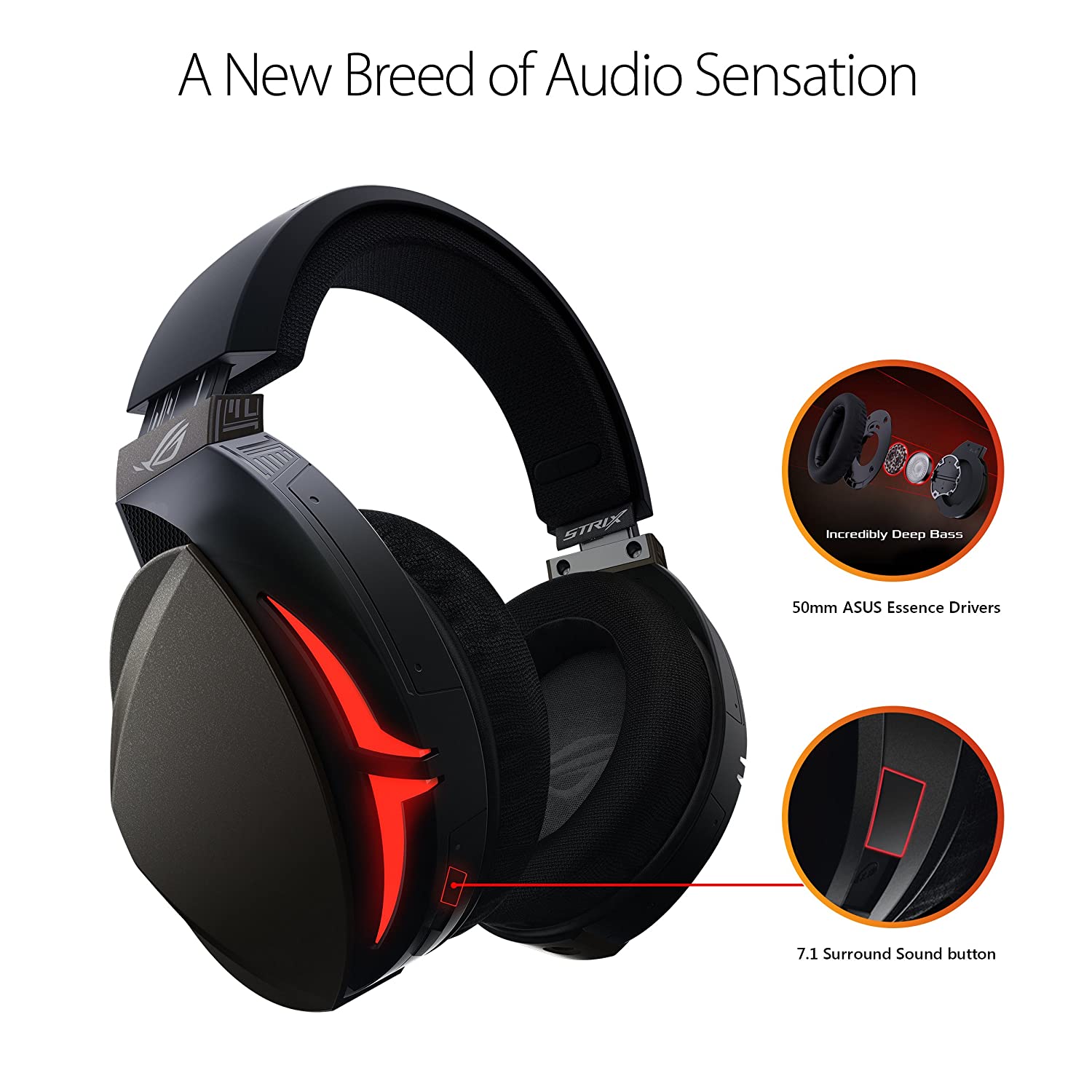 Asus ROG Strix Fusion 300 7.1 gaming headset delivers immersive gaming audio and is compatible with PC, PS4, Xbox One and mobile devices