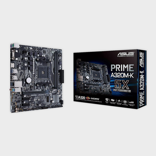 Asus PRIME A320M-K AM4 Motherboard