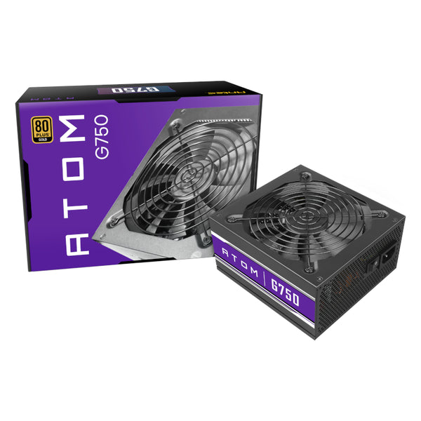 Antec ATOM-G750-GB ATX 12V Non-Modular Black Power Supply Unit
