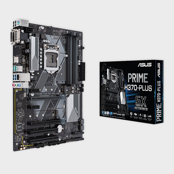 ASUS- PRIME H370-PLUS (300 SERIES) MOTHERBOARD
