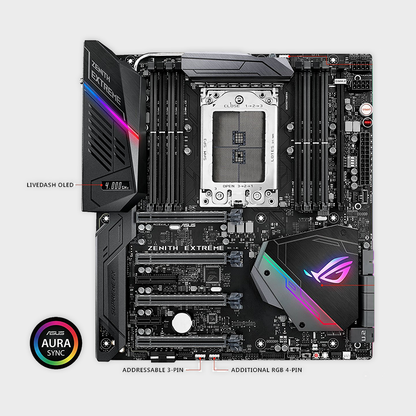 ASUS ROG ZENITH EXTREME AMD X399 EATX GAMING MOTHERBOARD
