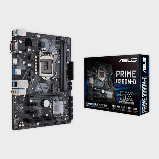 ASUS- PRIME B360M-D MOTHERBOARD