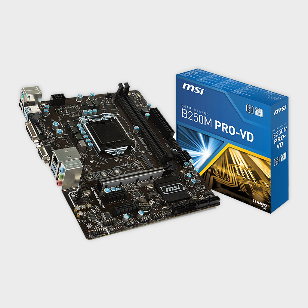 MSI Pro Series Intel B250M PRO-VD LGA 1151 Motherboard