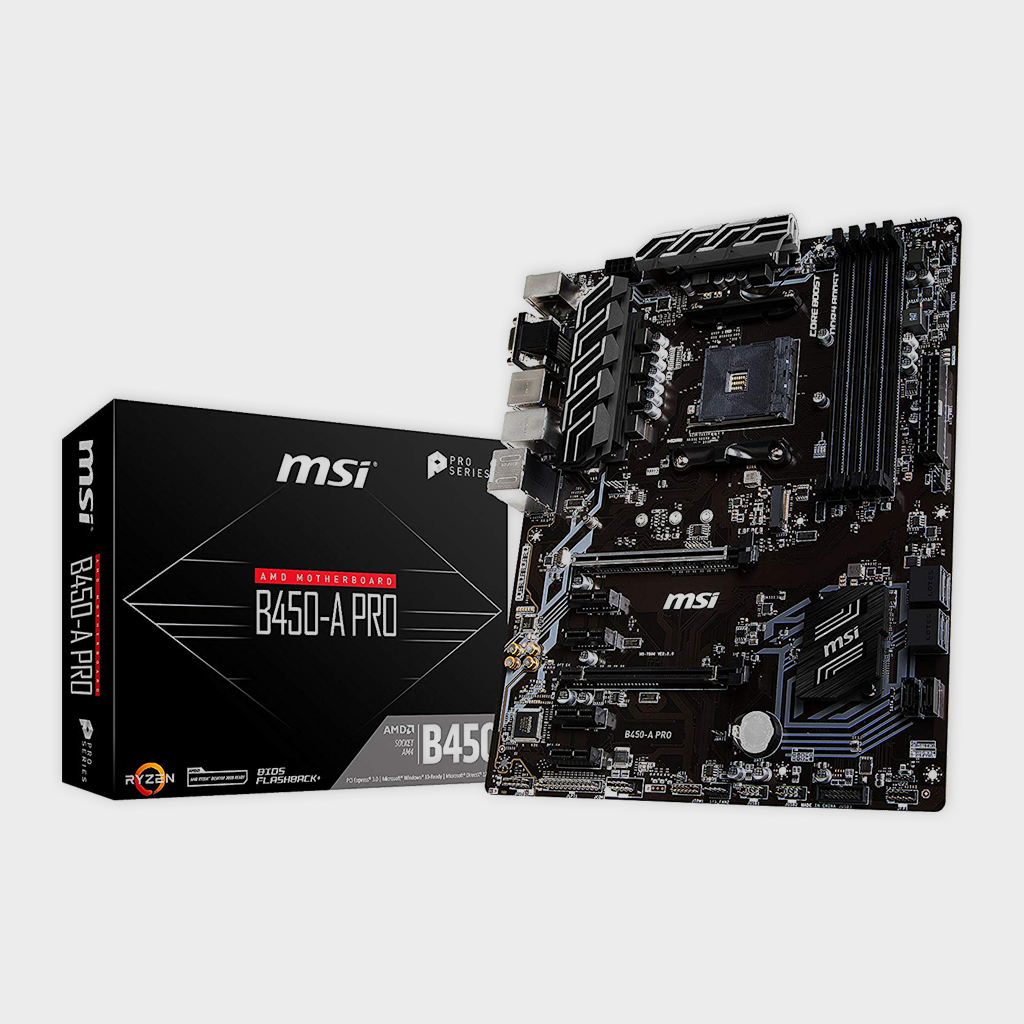 MSI B450-A PRO AMD Ryzen Motherboard