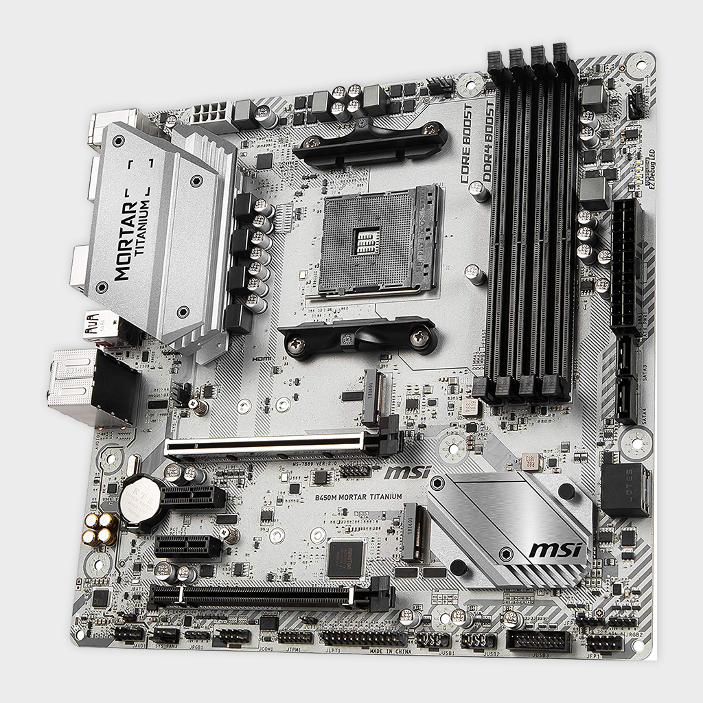 MSI B450M Mortar Titanium Motherboard