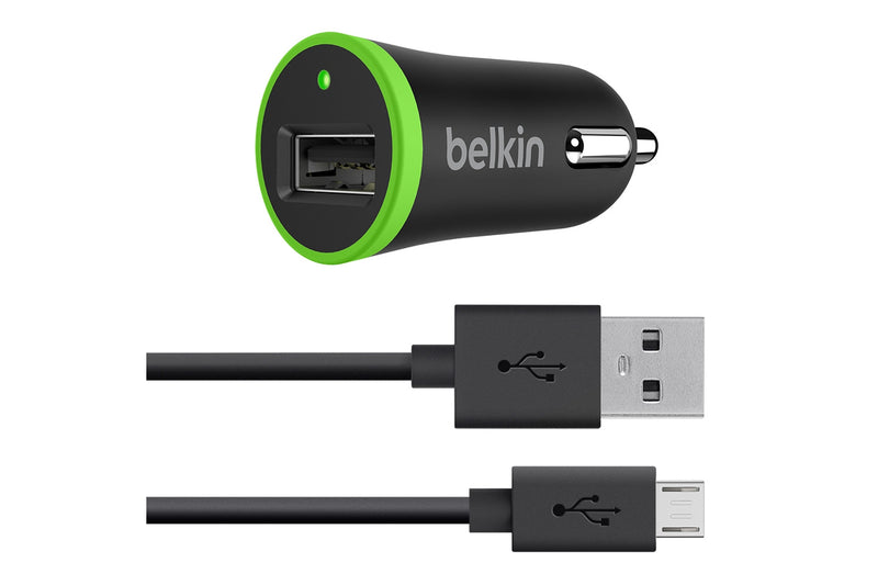 Belkin Universal Car Charger with Micro USB ChargeSync Cable (10 Watt/ 2.1 Amp)