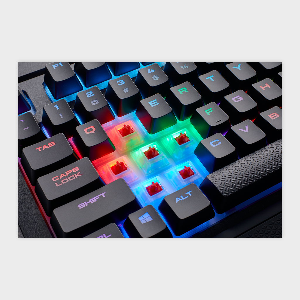 CORSAIR K68 Red RGB Mechanical Gaming Keyboard