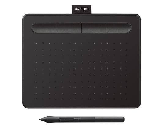 Wacom Intuos Graphics Drawing Tablet with Bonus Software, 7.9" X 6.3", Black (CTL4100)-Tablet Pen-Wacom-computerspace