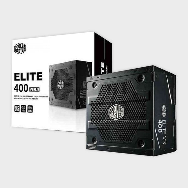 Cooler Master Elite V3 230V 400W A/UK Cable Power Supply