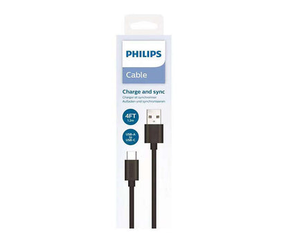 PHILIPS USB A TO USB C 1.2M Cable-DLC3104A/00