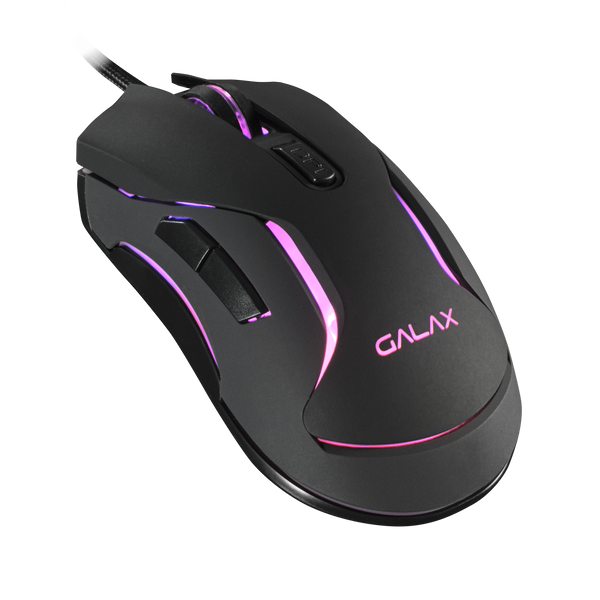 Galax USB Slider 04 6400DPI/ 4 Lights/ 6 Keys Gaming Mouse (SLD-04)