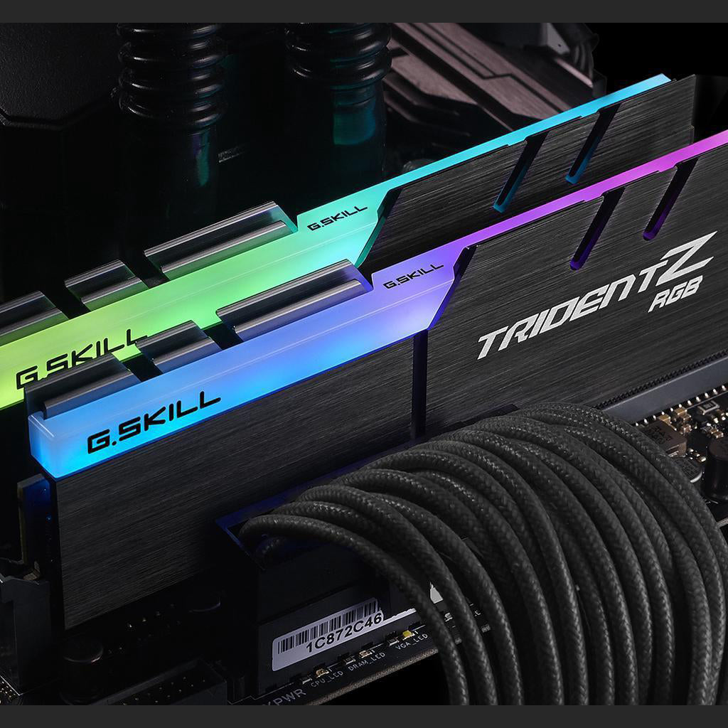 G.SKILL TridentZ RGB Series 32GB (2 x 16GB) DDR4 3200Mhz RGB RAM