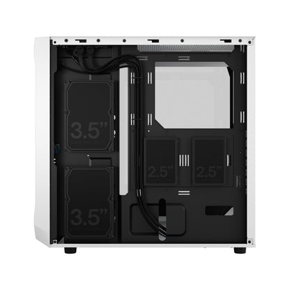 Fractal Focus 2 RGB Black TG Clear Cabinet