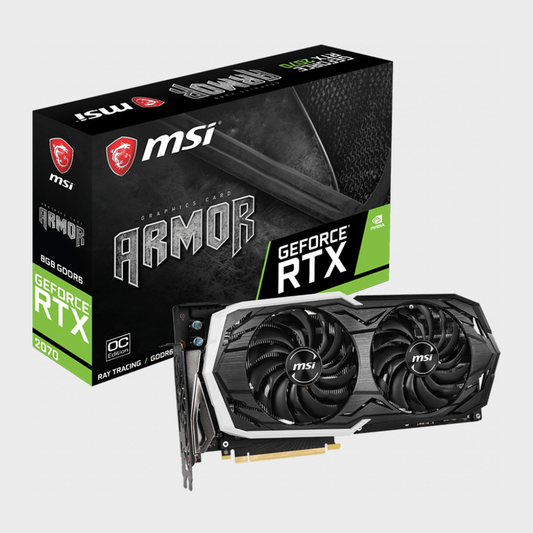 MSI GeForce RTX 2070 Armor 8G OC GDRR6 Graphics Card