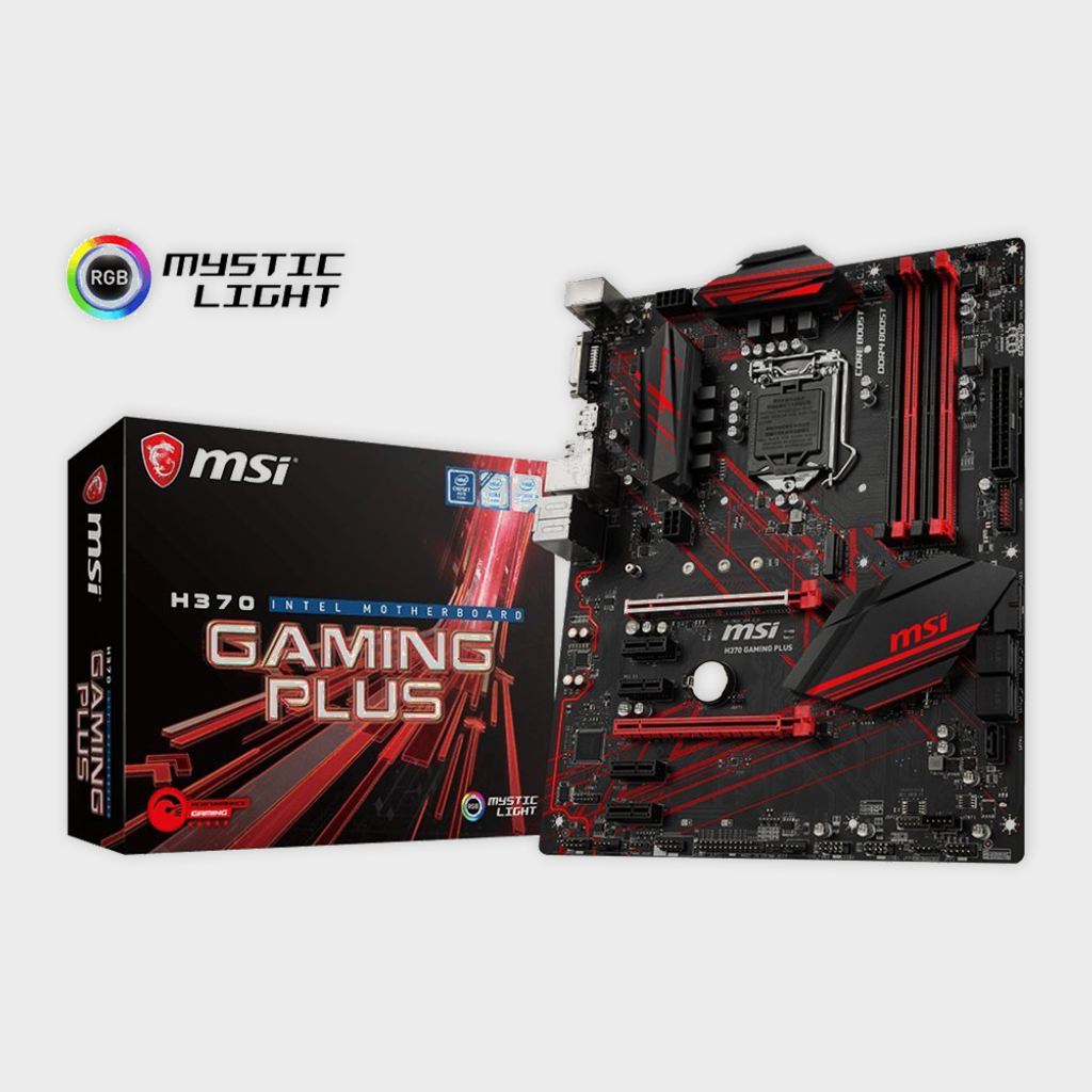 MSI H370 GAMING PLUS LGA 1151 Motherboard