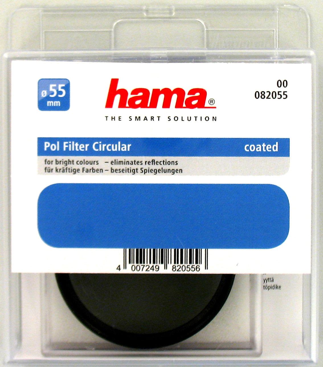 Polarizing Filter, circular, coated, 55 mm