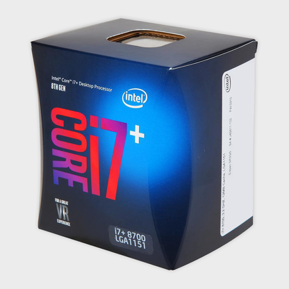 Intel Core I Plus i7+ 8700 Coffee Lake 6-Core Desktop Processor