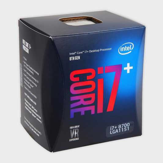 Intel Core I Plus i7+ 8700 Coffee Lake 6-Core Desktop Processor