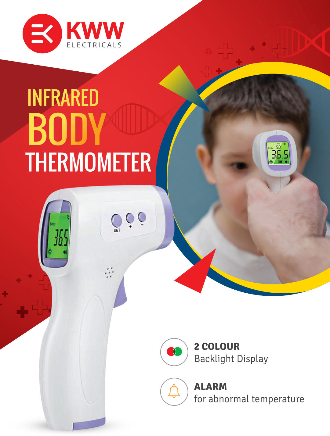 KWW Electricals Infrared Thermometer