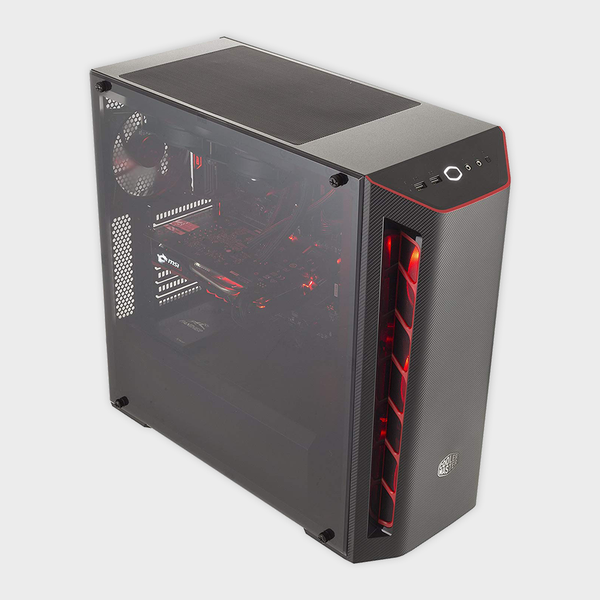 Cooler Master MasterBox MB510L Red trim Cabinet