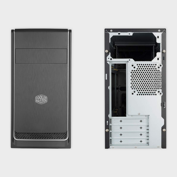 Cooler Master MasterBox E300L, Silver trim Cabinet