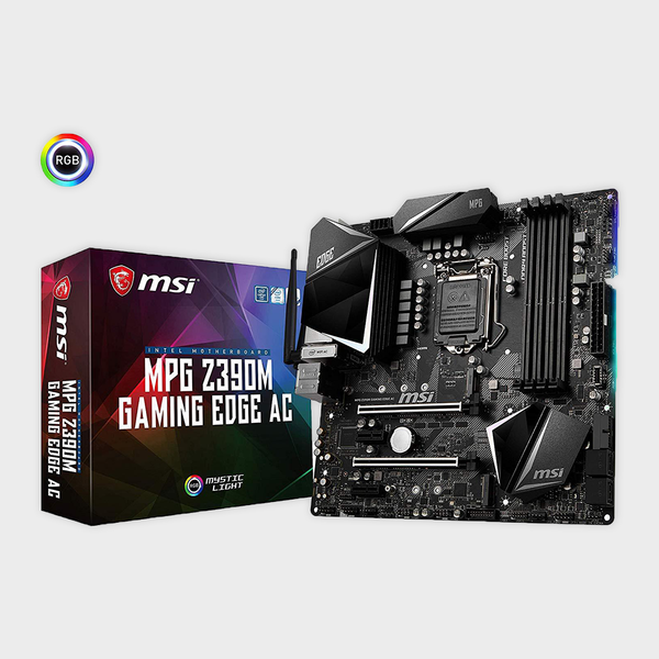MSI MPG Z390M Gaming Edge AC LGA1151 Gaming Motherboard