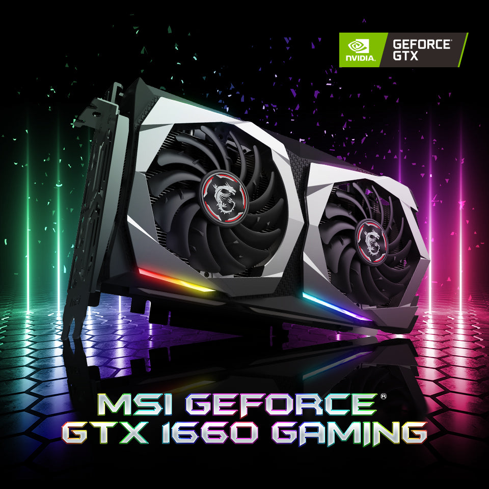MSI GeForce GTX 1660 GAMING X 6G Graphics Card