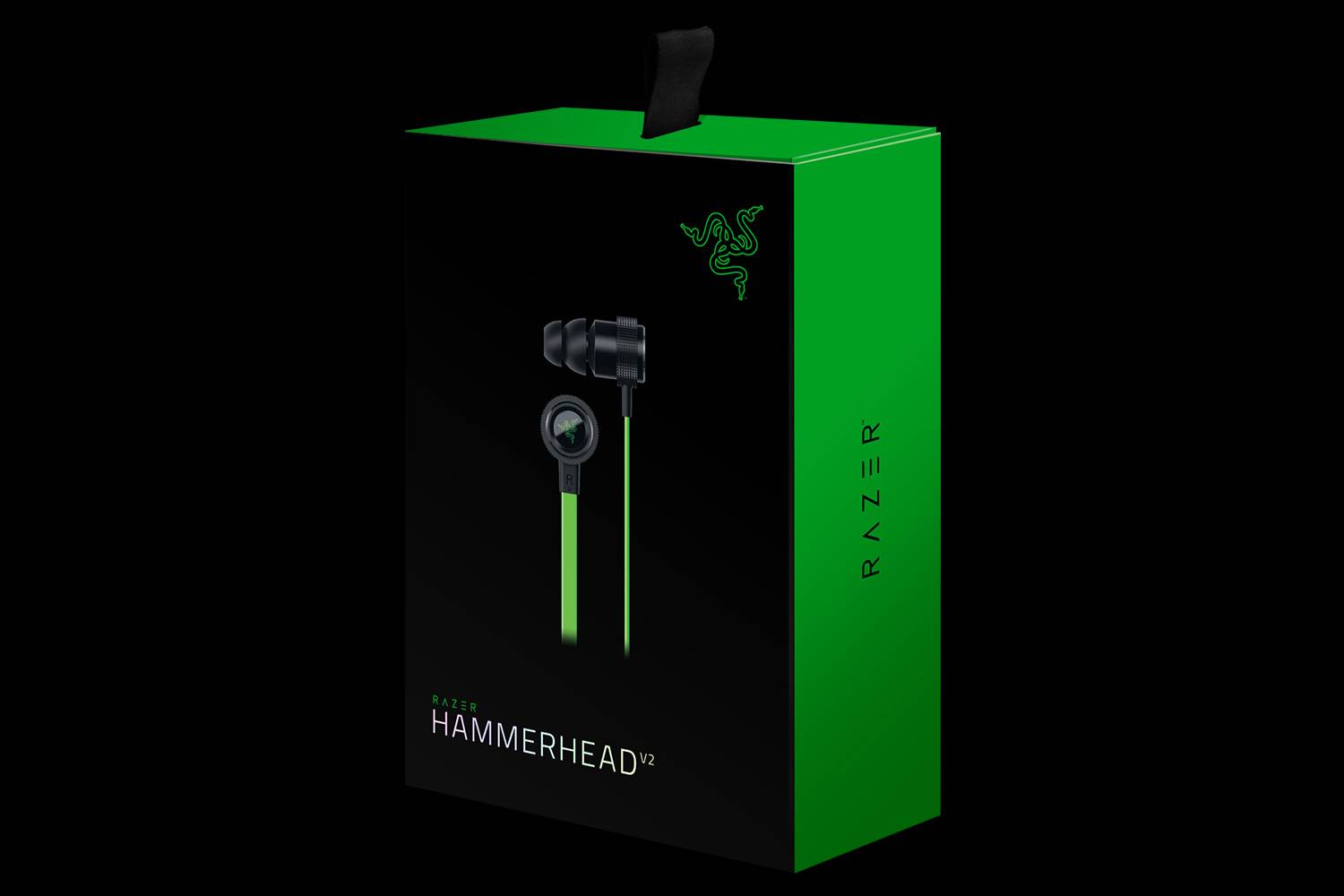 Razer Hammerhead V2 In-Ear Headphones  (RZ12-01730100-R3A1)