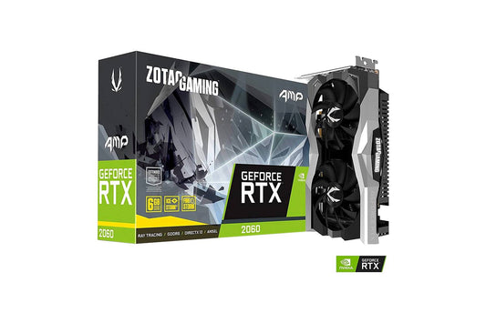 ZOTAC GeForce RTX 2060 AMP 6GB GDDR6 Graphics Card