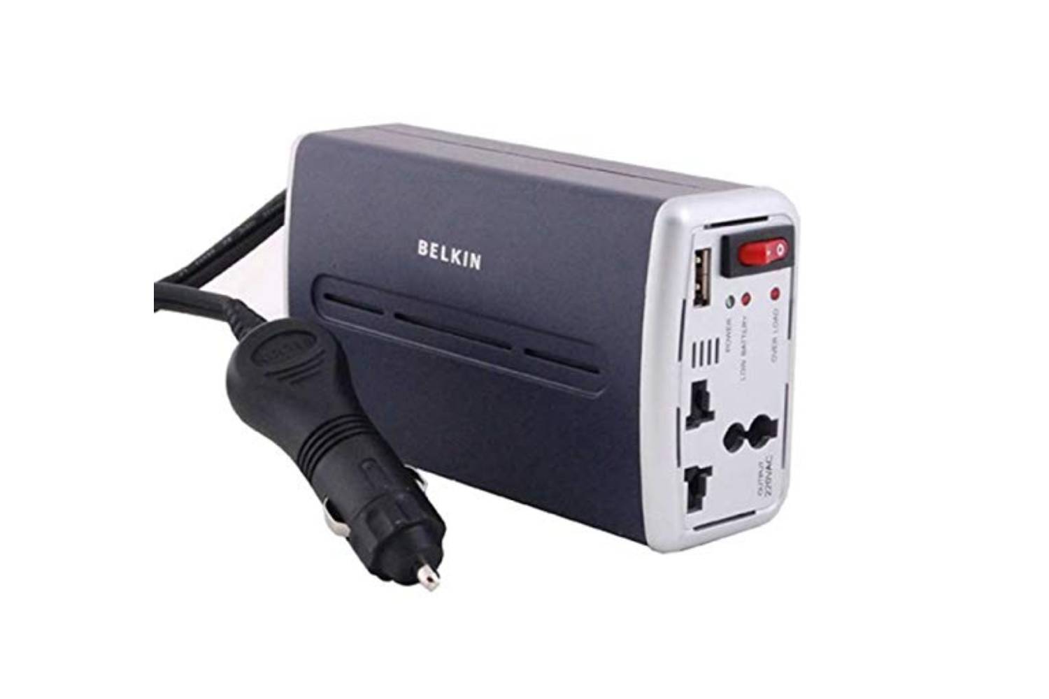 Belkin AC Anywhere USB port 200W F5L071ak200W-Car Charger-computerspace