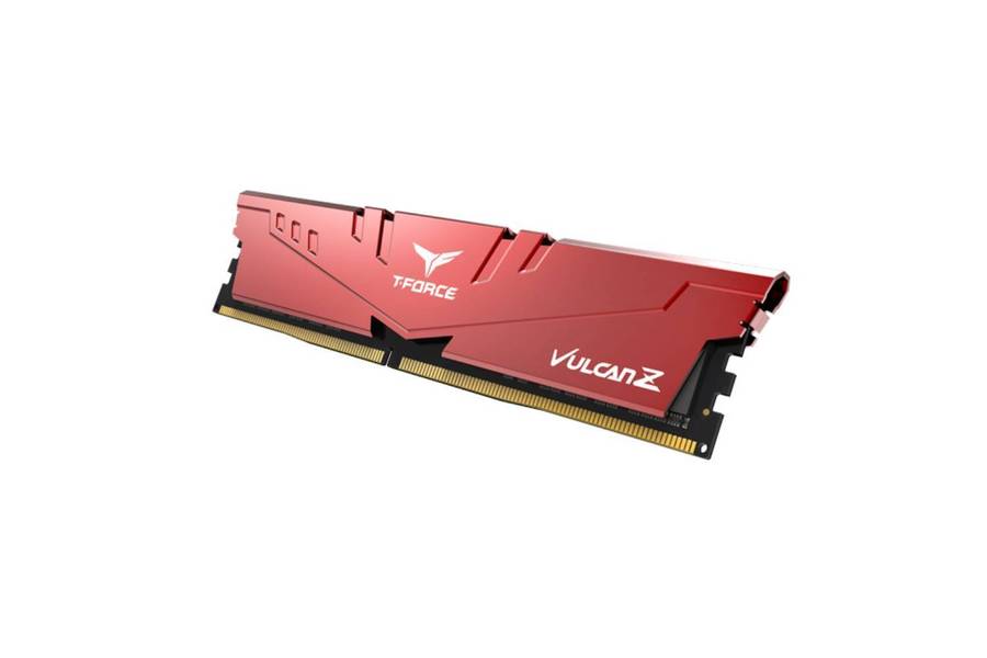 T-Force Vulcan Z Red 3200mhz 8GB C16 Gaming Memory - Red