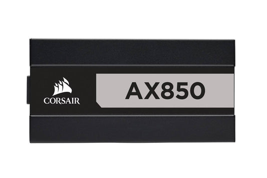 Corsair AX Series AX850 — 850 Watt 80 PLUS Titanium Certified Fully Modular ATX PSU (UK) CP-9020151-UK