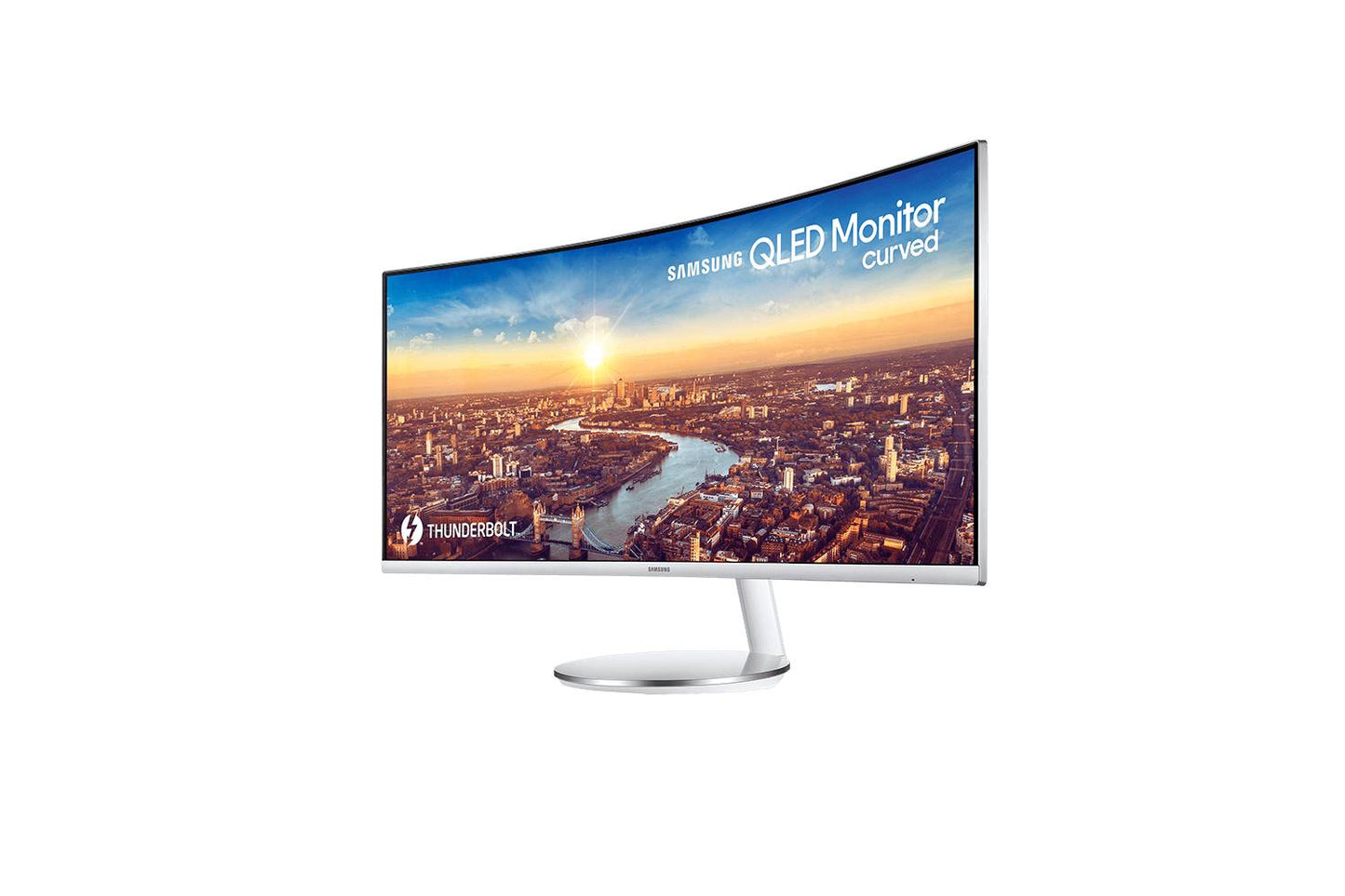 Samsung C34J79 34" Thunderbolt 3 Curved Monitor with 21:9 Wide Screen.