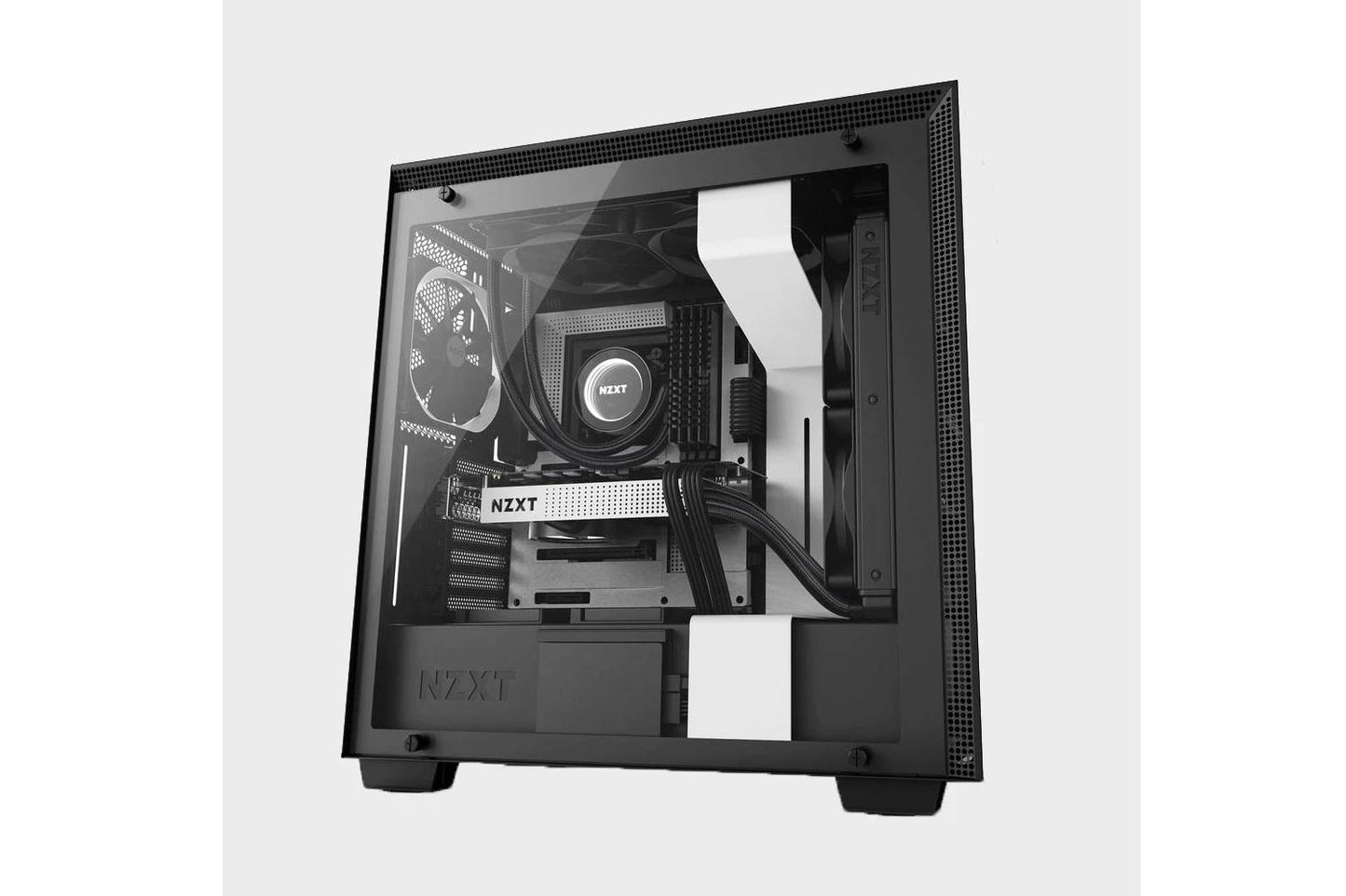 NZXT H700 (E-ATX) MID TOWER CABINET (White)