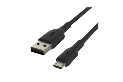 Belkin USB-A to Micro USB Charging Cable for Android Phones and Tablets (3.3 Feet/1 Meter, Black)-Micro USB-computerspace