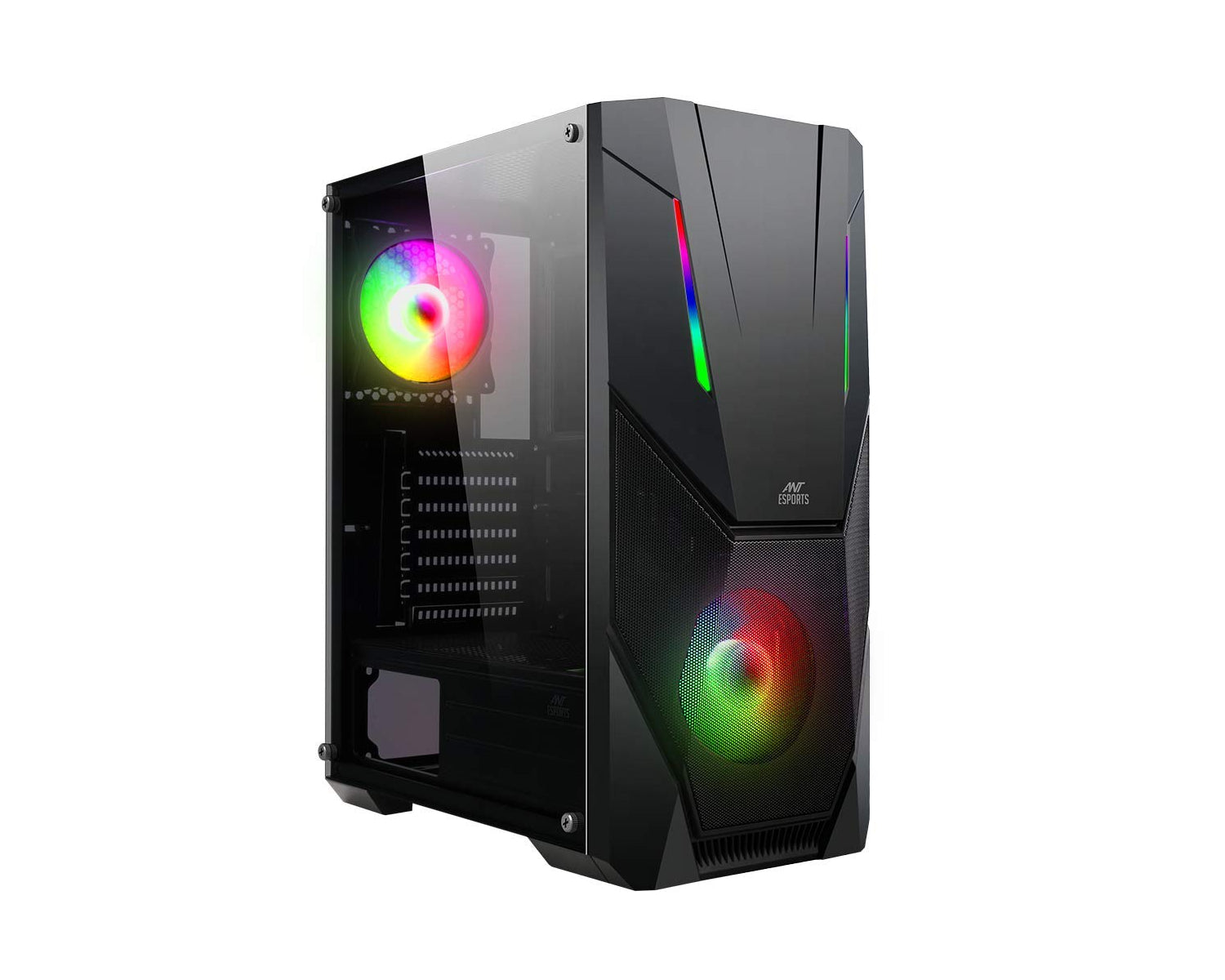 Ant Esports ICE-211TG Mid Tower Computer Case-Cabinets-antesports-computerspace