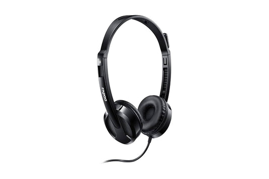 RAPOO H120 USB Wired Stereo Headset-Headsets-RAPOO-computerspace