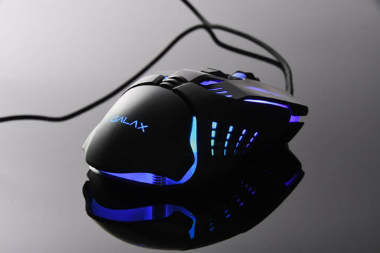 GALAX Gaming Mouse (SLD-02) 3200DPI/ 7 Lights/ 6 Keys-MOUSE-Galax-computerspace